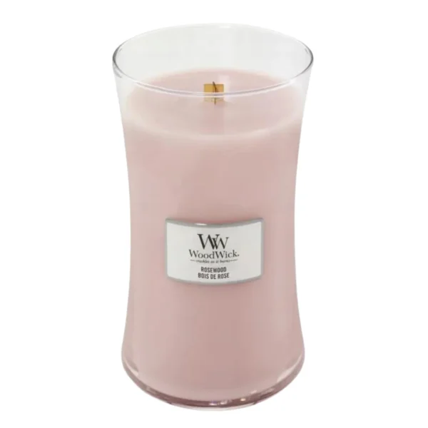 Wood Wick Large Jar Rosewood Candle (610g)