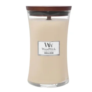 Wood Wick Large Jar Vanilla Bean Candle (610g)