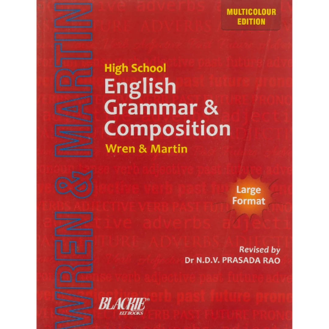 Wren & Martin High School English Grammar And Composition Book (Multicolour Edition)