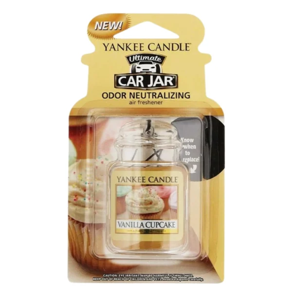 Yankee Candle Car Jar Ultimate Vanilla Cupcake