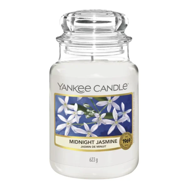 Yankee Candle Classic Large Jar Midnight Jasmine (Floral) 623g