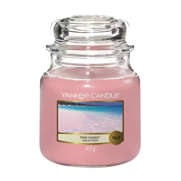 Yankee Candle Classic Medium Jar Pink Sands 411g