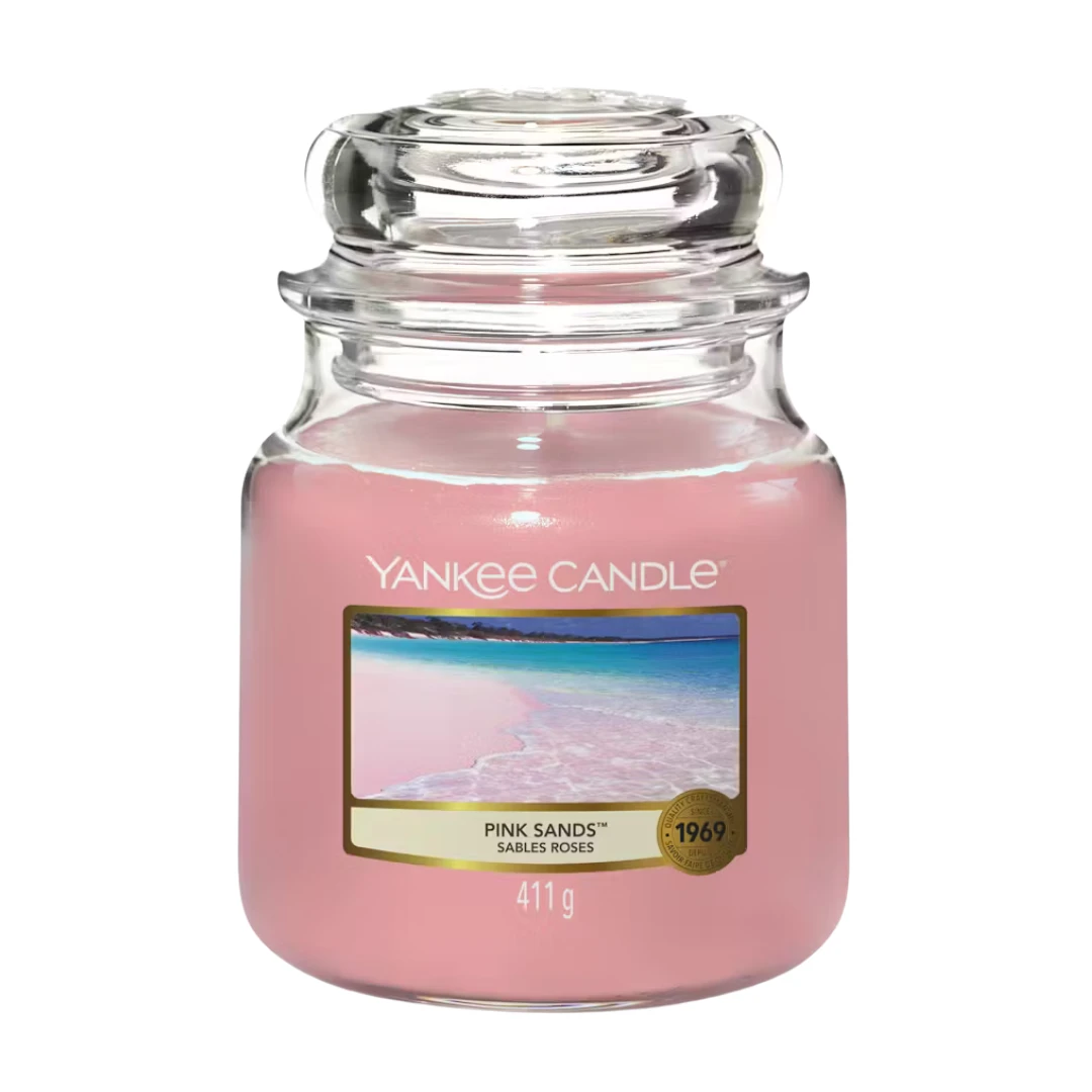 Yankee Candle Classic Medium Jar Pink Sands 411g