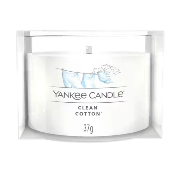 Yankee Candle Filled Votive Clean Cotton 37g