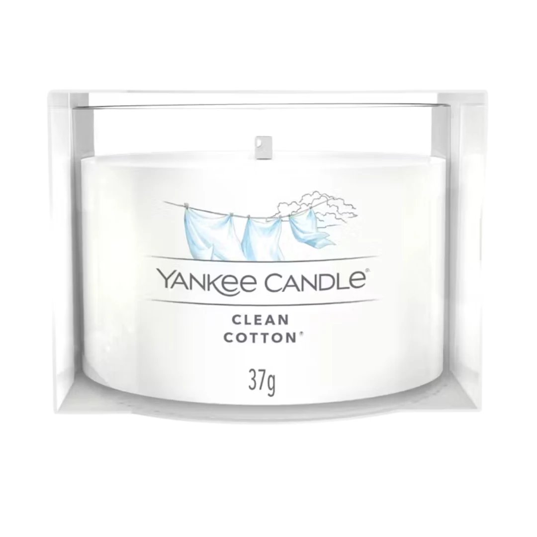 Yankee Candle Filled Votive Clean Cotton 37g
