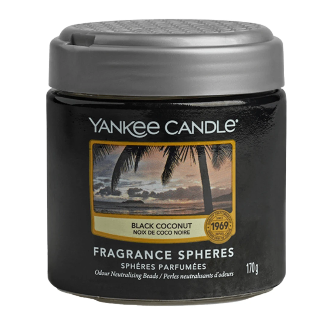 Yankee Candle Scent Spheres Black Coconut 170gm