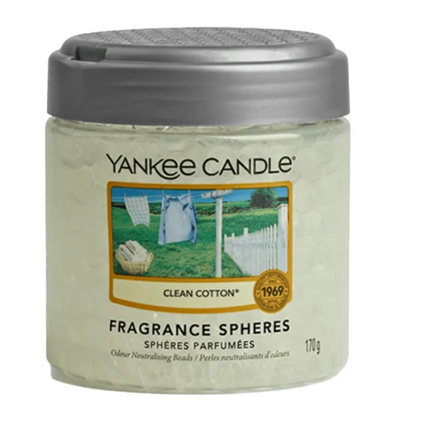 Yankee Candle Scent Spheres Clean Cotton 170gm