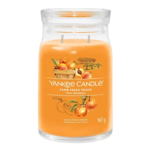 Yankee Candle Signature Large Jar Farm Fresh Peach 567g