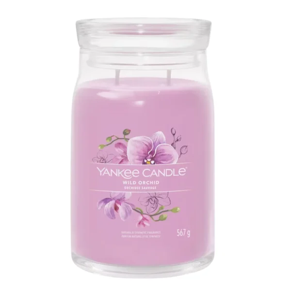 Yankee Candle Signature Large Jar Wild Orchid 567g