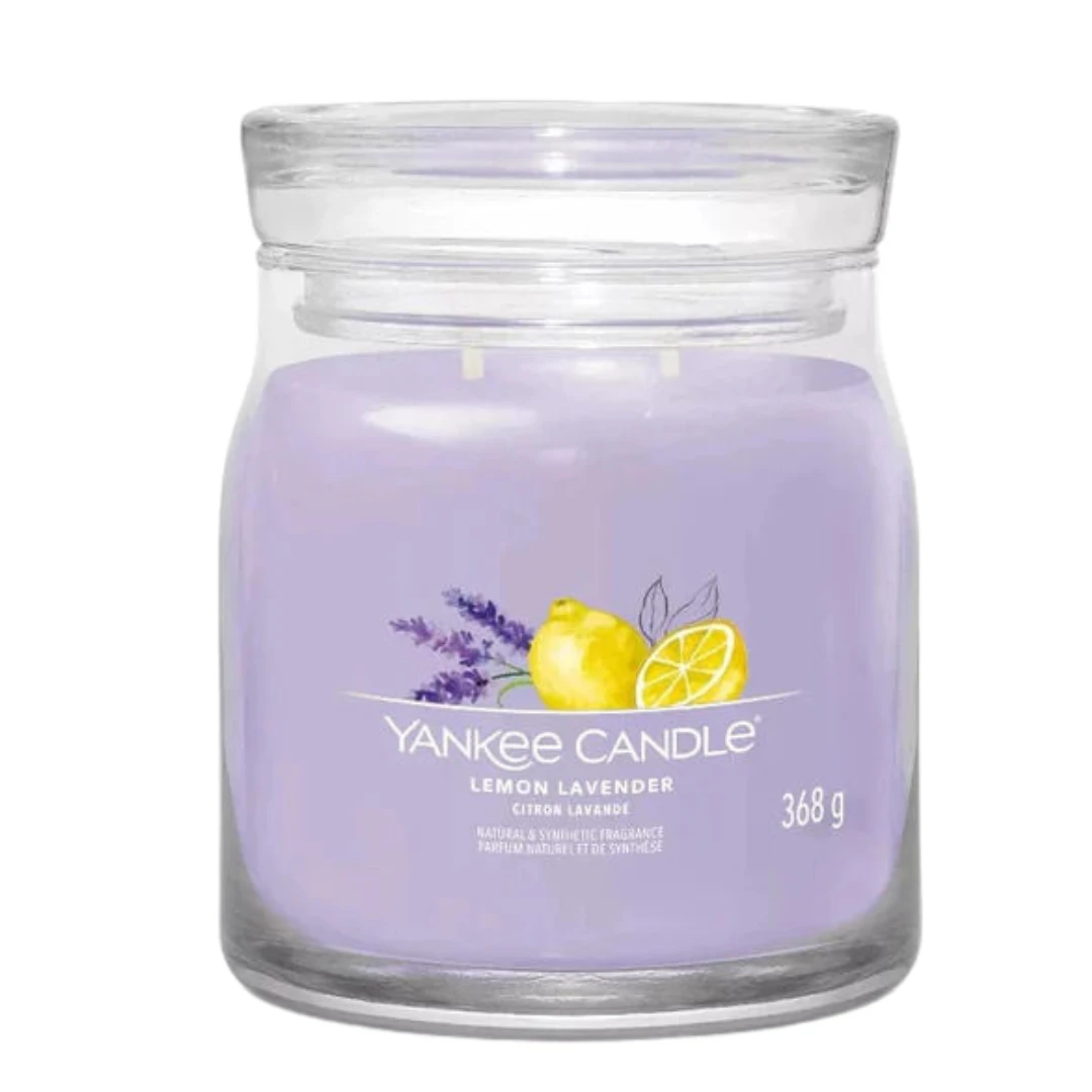 Yankee Candle Signature Medium Jar Lemon Lavender 368g