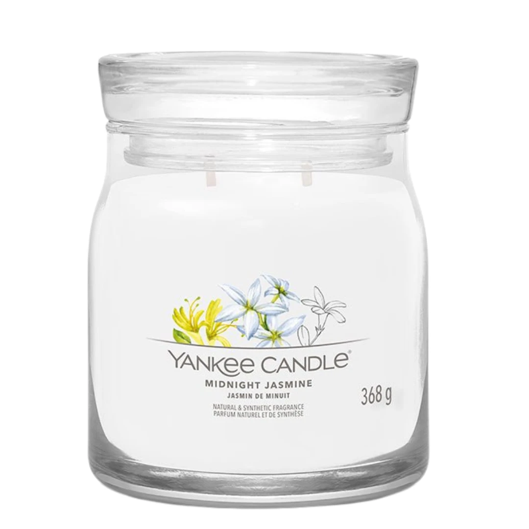 Yankee Candle Signature Medium Jar Midnight Jasmine 368g