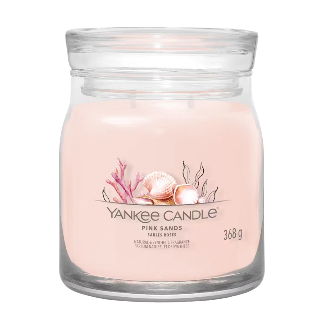 Yankee Candle Signature Medium Jar Pink Sands 368g