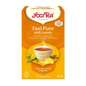 Yogi Tea Feel Pure With Lemon Tea Bags
