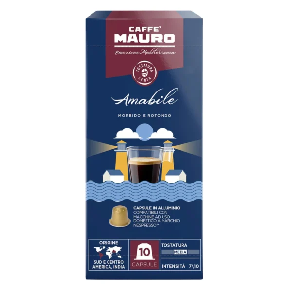 Amabile Caffe Mauro Nespresso Coffee Capsules