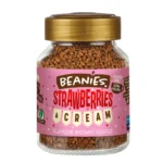 Beanies Strawberries & Cream Flavoured Instant Coffee 50g