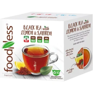 Black Tea with Lemon & Saffron FoodNess Dolce Gusto Pods