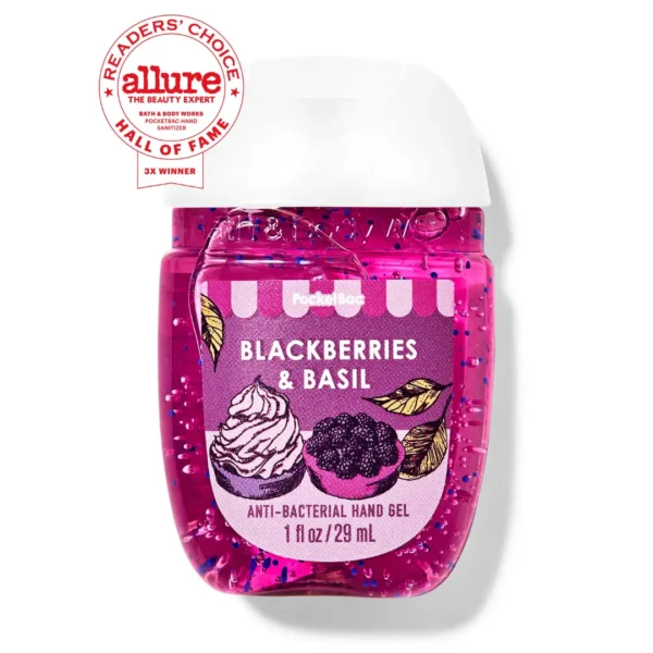 Blackberries & Basil PocketBac Hand Sanitizers 29ml