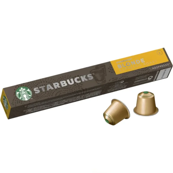 Blonde Espresso Roast Starbucks Nespresso Coffee Pods