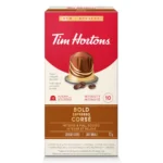 Bold Espresso Tim Hortons Nespresso Coffee Capsules