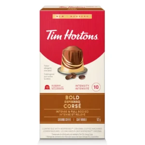 Bold Espresso Tim Hortons Nespresso Coffee Pods