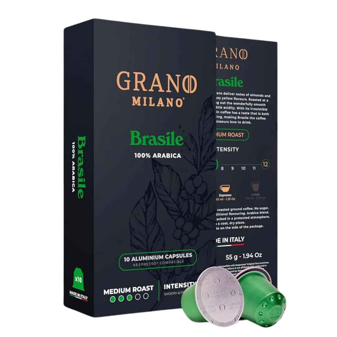 Brasile Grano Milano Nespresso Coffee Capsules