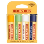 Burt's Bees Super Sampler Lip Balm 4-Pack