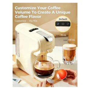 Cafelffe 3 in 1 Multiple Capsule Coffee Machine (White)