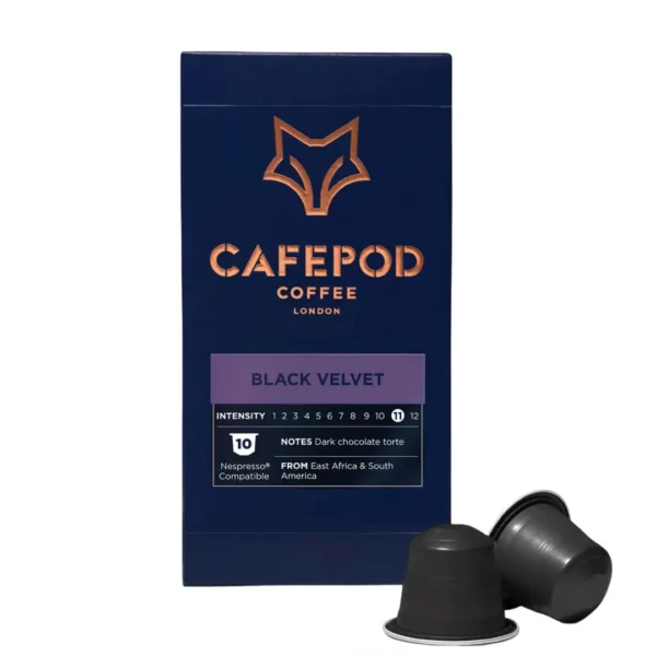 CafePod Flavoured Compatible Black Velvet Nespresso Coffee Pods