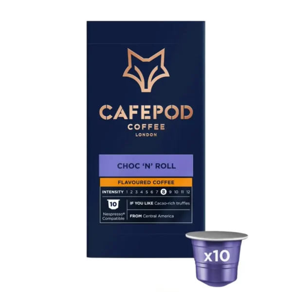 CafePod Flavoured Compatible Chocolate Nespresso Coffee Pods