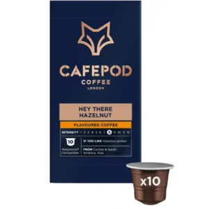 CafePod Flavoured Compatible Hazelnut Nespresso Coffee Pods