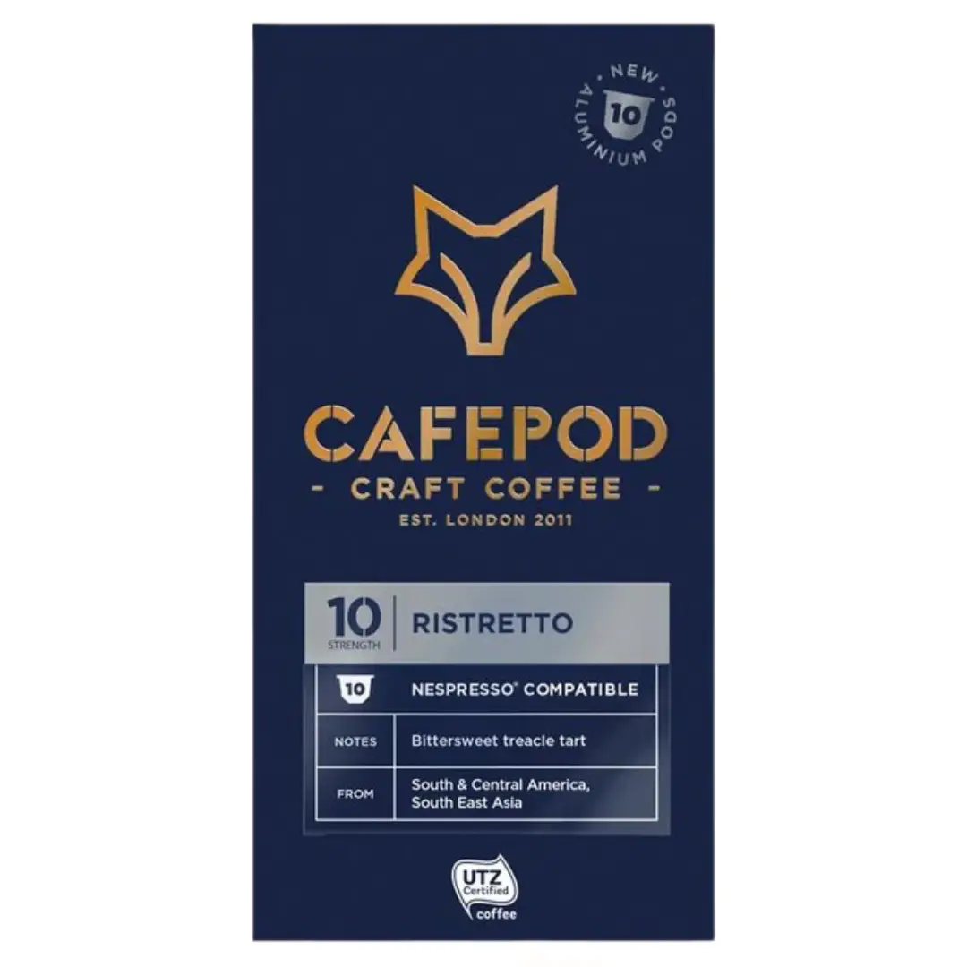 CafePod Flavoured Compatible Ristretto Nespresso Coffee Pods