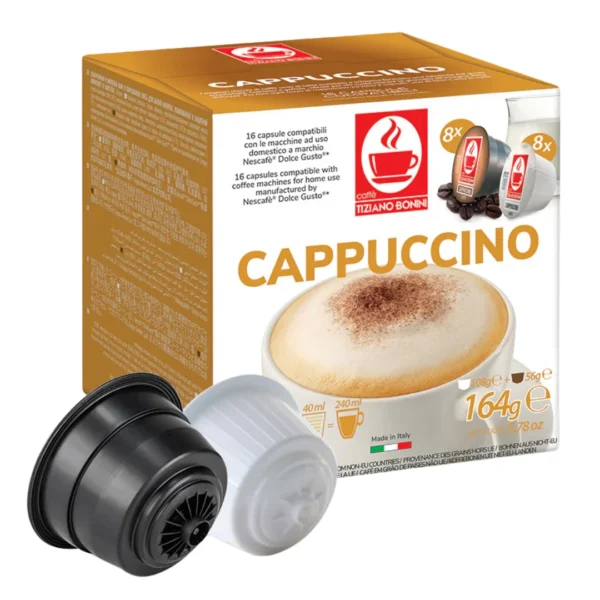 Cappuccino Caffe Bonini Dolce Gusto Coffee Pods