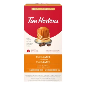 Caramel Espresso Tim Hortons Nespresso Coffee Capsules