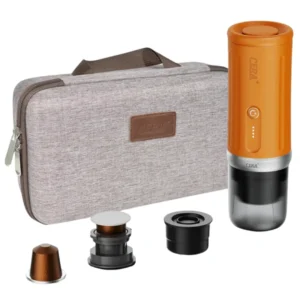 Cerapresso Portable Espresso Machine with Travel Case (Tulip Crema)
