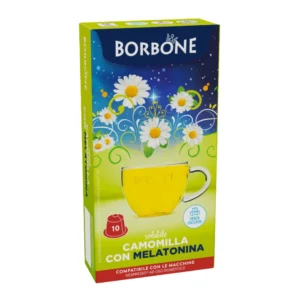 Chamomile and Melatonin Caffe Borbone Nespresso Coffee Capsules