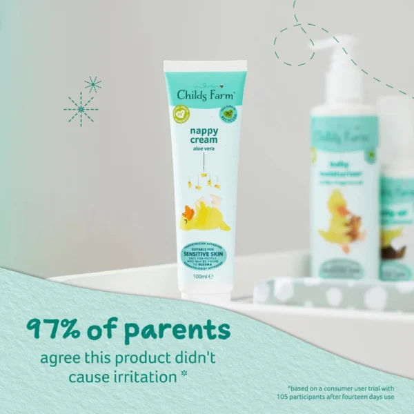 Childs Farm Fragrance-Free Baby Nappy Cream 100ml