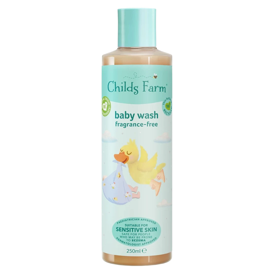 Childs Farm Fragrance-Free Baby Wash 250ml