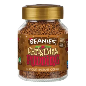 Christmas Pudding Flavoured Beanies Instant Coffee 50g