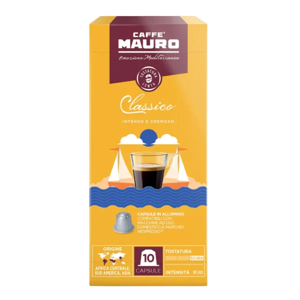 Classico Caffe Mauro Nespresso Coffee Capsules