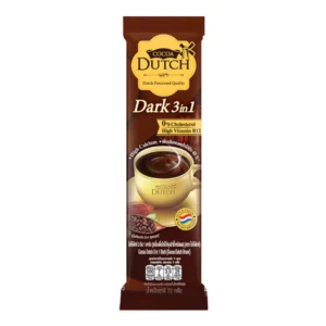 Cocoa Dutch Dark 3-in-1 Instant Drink Mix Sachets