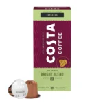 Costa Bright Blend Espresso Nespresso Coffee Pods