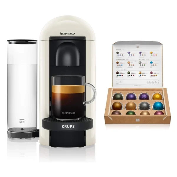 Nespresso Vertuo Plus Capsule Coffee Machine by Krups