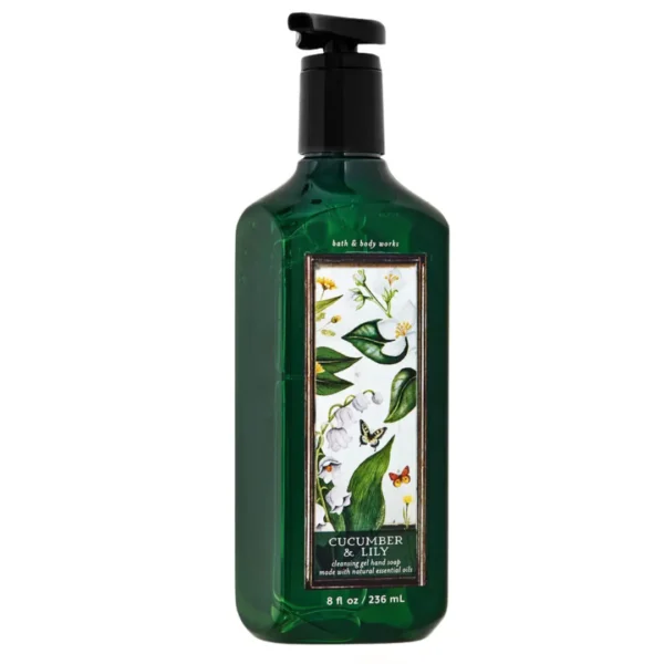 Cucumber & Lily Cleansing Gel Hand Soap 236ml