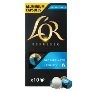 Decaffeinated Espresso L’OR Nespresso Coffee Capsules