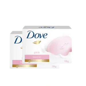 Dove Beauty Bar Pink 135g (Bundle Of 2)