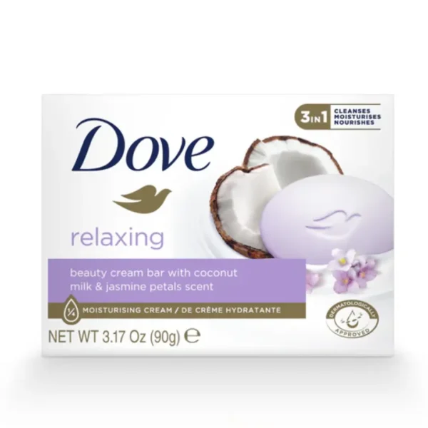 Dove Relexing Beauty Cream Bar Coconut Milk and Jasmine Petals 90g