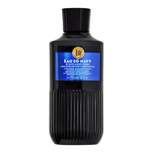 Eau So Navy 3-in-1 Hair, Face & Body Wash for Men 295ml