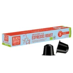 Espresso Roast Black Coffee Roasters Nespresso Coffee Pods