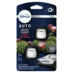 Febreze Auto Air Freshener Vent Clip Cactus Flower Scent