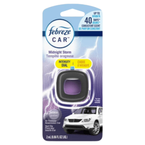 Febreze Car Air Freshener Vent Clip Midnight Storm Scent